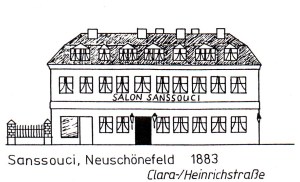 Restaurant Sanssouci, Leipzig-Neuschönefeld, 1983