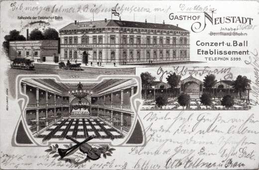 L.-Neustadt, Gasthof Neustadt, um 1910