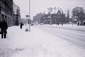 L.-Reudnitz, vorm Straßenbahnhof, Silvester '78