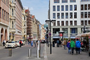 Leipzig, Katharinenstraße, im Mai 2015