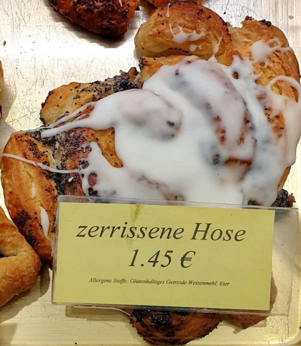 eine leckere ,,zerrissene Hose"